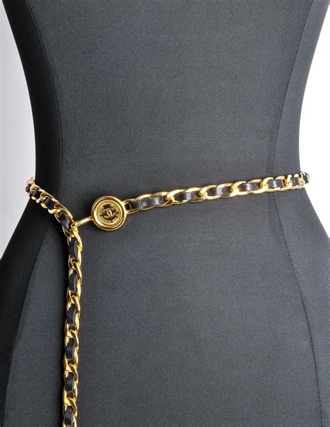 vintage chanel belt chain.